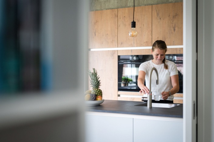 moderne sfeervolle keuken