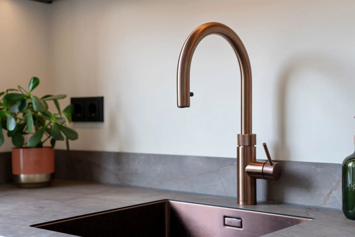 Saliegroene keuken in Anna Paulowna| Schepers Keukendesign
