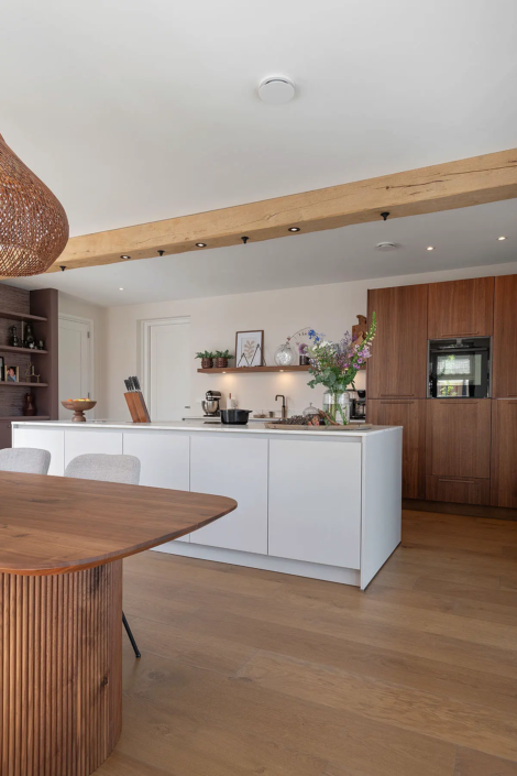 Notenhouten Keuken Anna Paulowna | Schepers Keukendesign