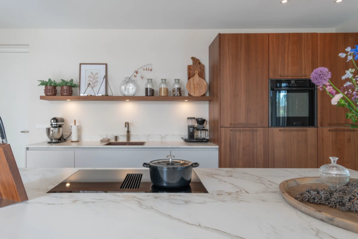 Notenhouten Keuken Anna Paulowna | Schepers Keukendesign